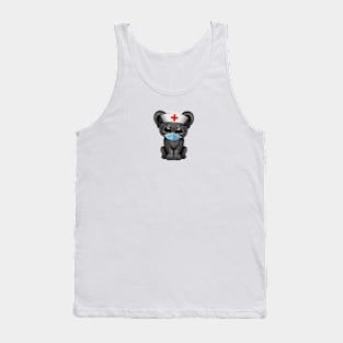 Cute Black Panther Cub Nurse Tank Top